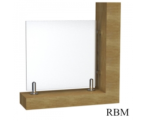 12mm frameless swimming pool fencing with mini post(RBM)