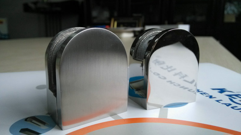 12mm tempered glass railing stainless steel clamps