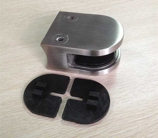 12mm tempered glass railing stainless steel clamps