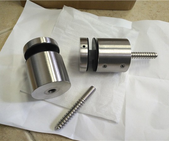 2-calowy wspornik szklany ze stali nierdzewnej AISI304 / 316 do systemów balustrad ze szkła hartowanego