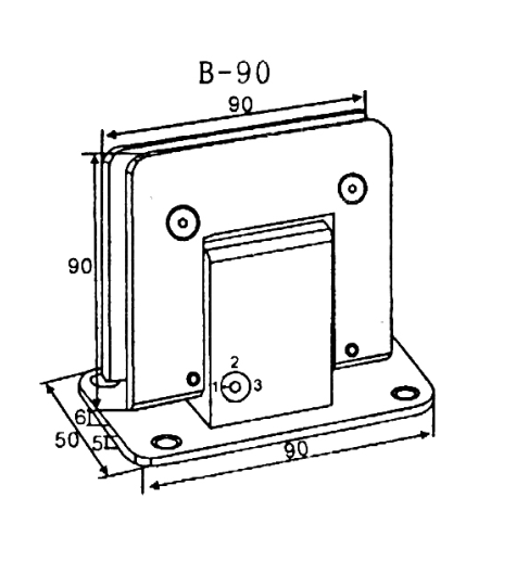 304 stainless steel bathroom glass shower hinge