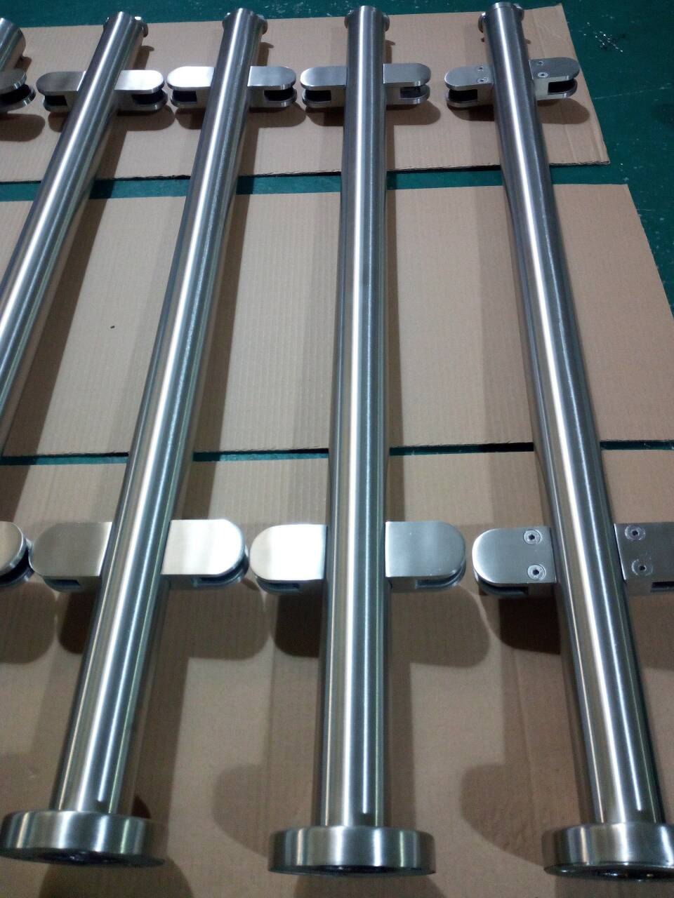 acciaio inossidabile 316 post di vetro balaustra ringhiera