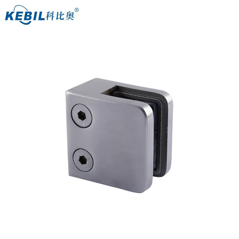 316 stainless steel square D glass clamps for 8mm 10mm glass