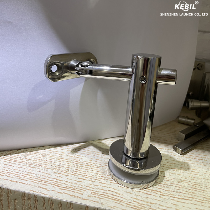 Edelstahltreppe 316 Verstellbare Handlaufhalterung aus Glas