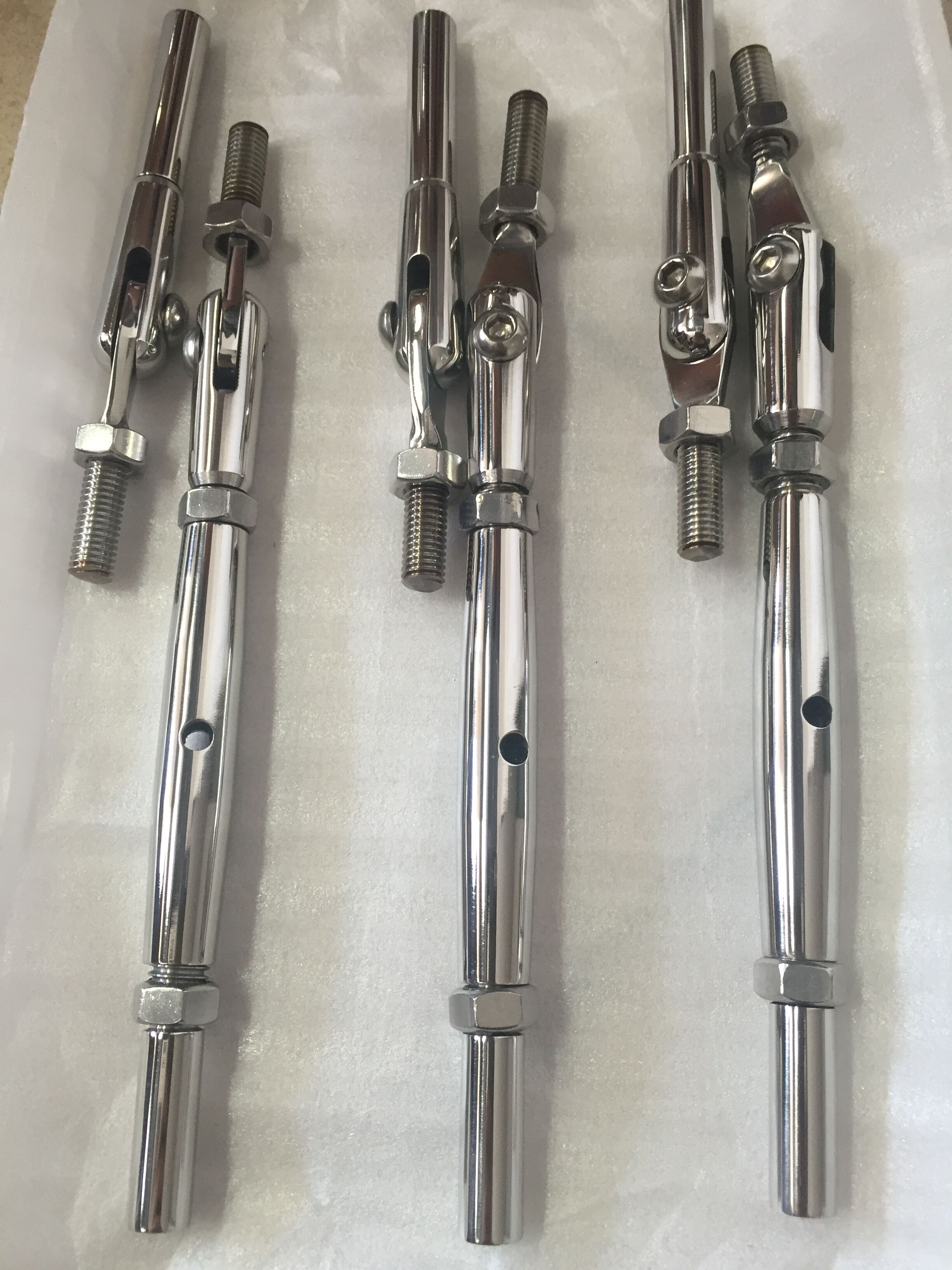 raccordi di 5mm in acciaio inox a pressare cavo tenditore