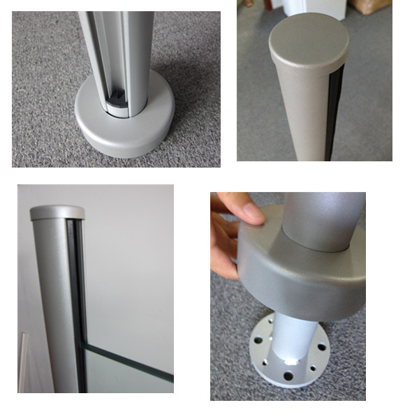 6063/6061 T5 aluminum railing post