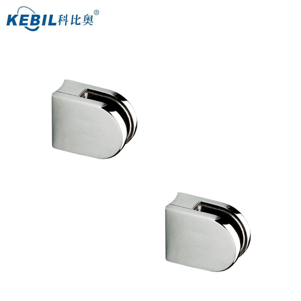 Abrazadera de vidrio de acero inoxidable de 8 mm y 10 mm para tubo de 43 mm