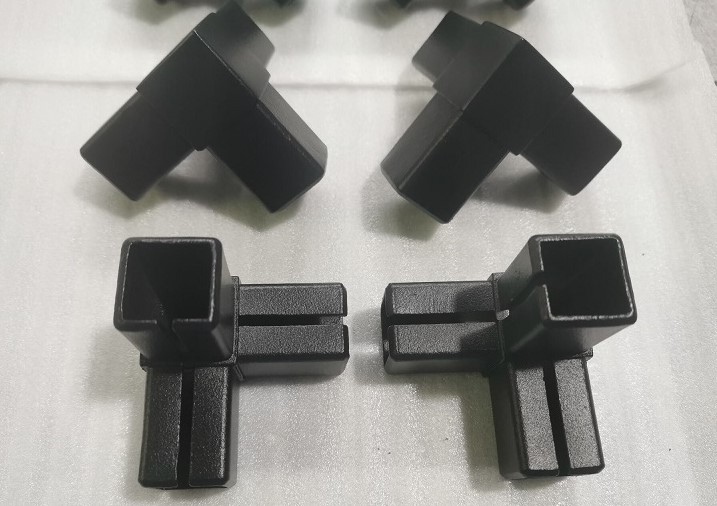 90 graden vierkante buis connector elleboog voor 25 mm pijp