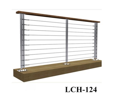 900 1500mm high cable balustrade post