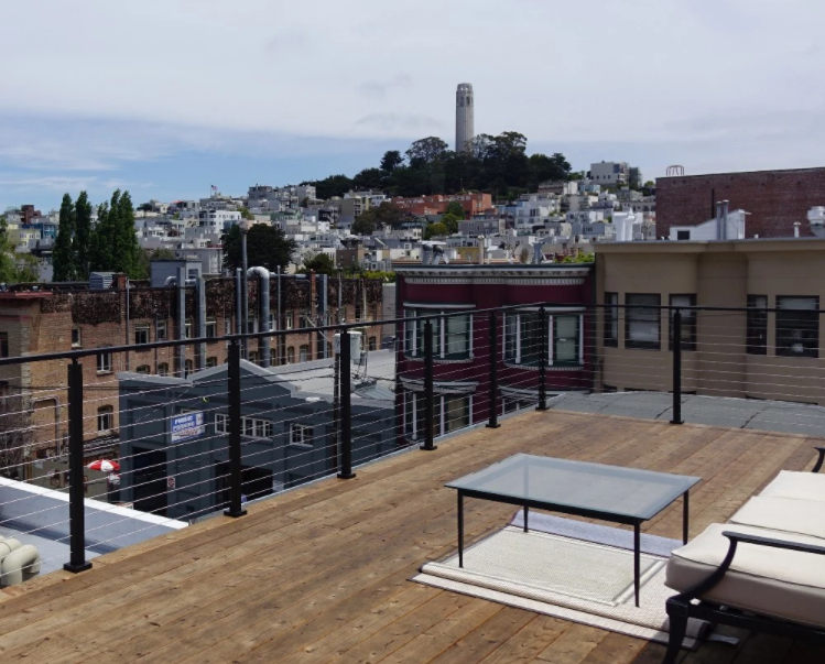 Алюминий окрашены на окрашенные проводные / кабельные перила для переднего крыльца и балкона