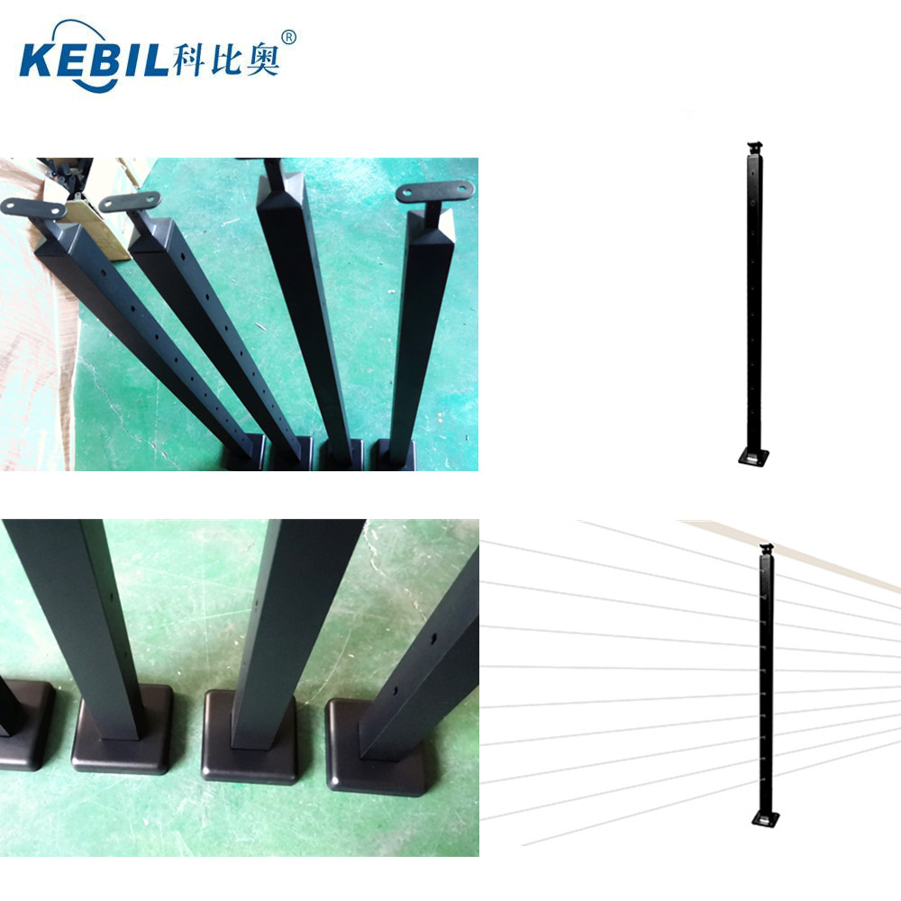 Aluminum glass balcony terrace railings design