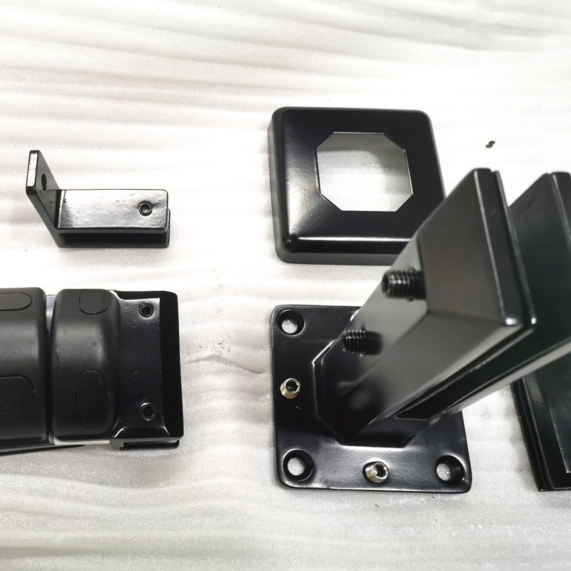 Suportes de espigão de vidro balaustrada usados para vidro de fixação de base