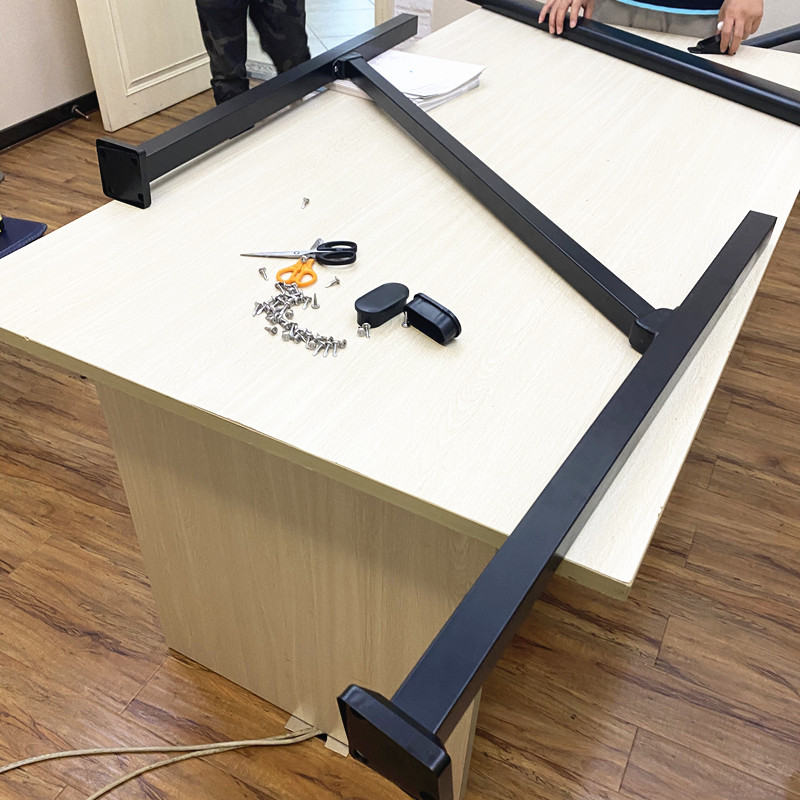 Черный цвет стальной ручной рельсы для лестницы