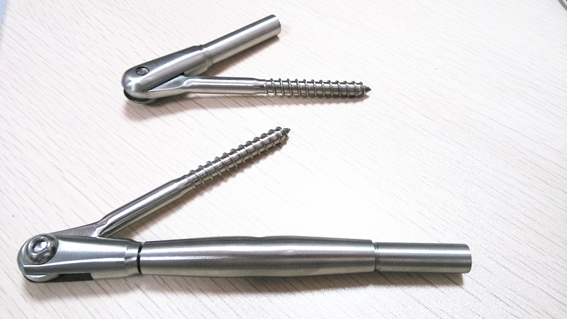 Kabel Geländer Design Kabel Tesnioner T804 für Durchmesser 4mm, 5mm, 6mm Drahtseil aus China Fabrik Lieferant