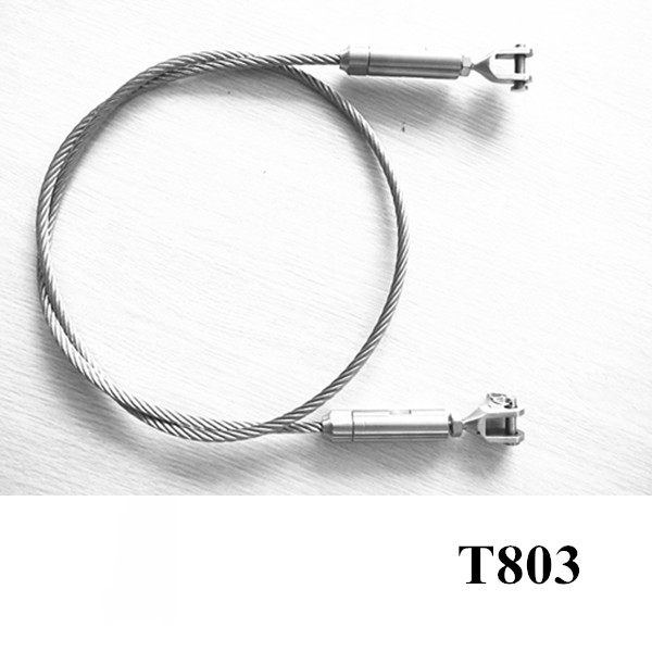 Cable tensioner for 3 6mm cable wire rope