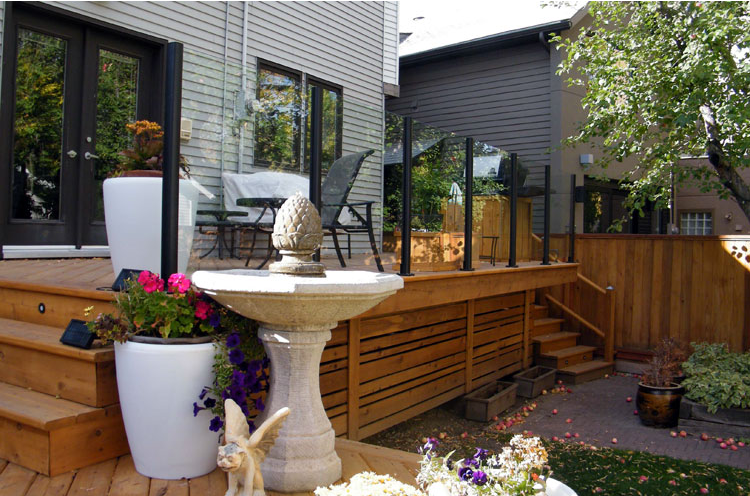Certified 50x50mm square aluminum profile handrail posts for 10-12mm glass balcony and deck railing