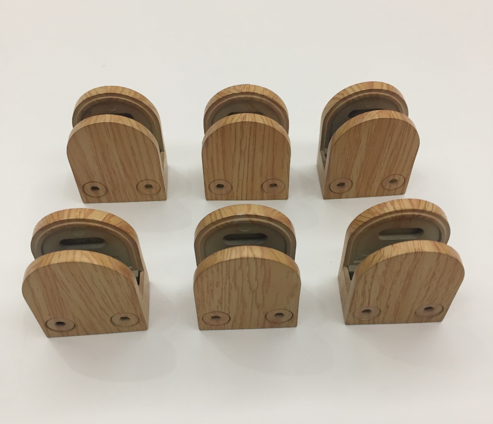 الدرابزين الملونة آخر الزجاج المشبك أو المبارزة الزجاج إصلاح المشابك الزجاج