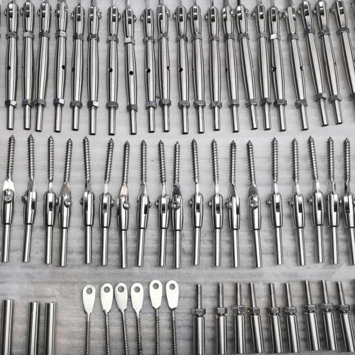 Σταθμοί καλωδίων καλωδίων καλωδίων καλωδίων από ανοξείδωτο χάλυβα