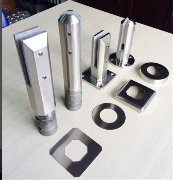 Duplex 2205 glas spigot voor raamloze railing balustrade van China fabriek leverancier