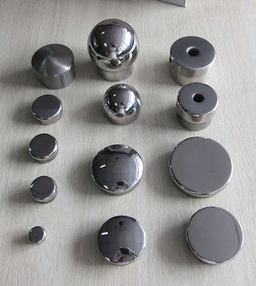 Factory suoraan ruostumatonta terästä 316 putken pää korkin