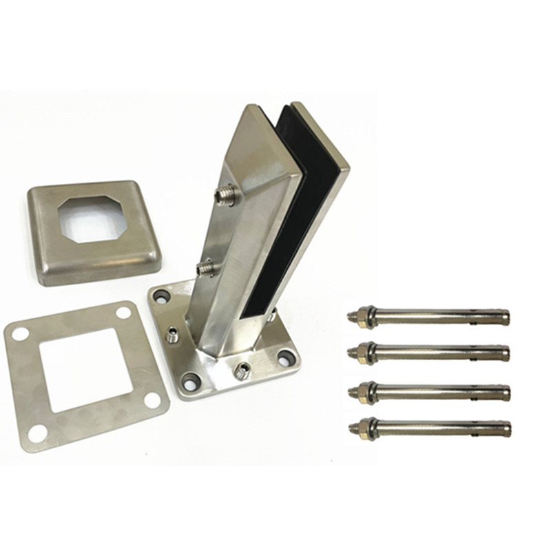 Pavimento montado em aço inoxidável Ajustável Glamp Spigot Braçadeira