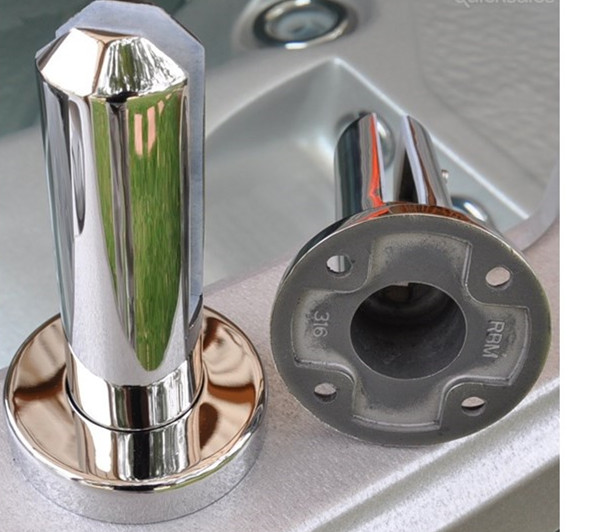 Frameless zipolo di vetro trasparente per piscina scherma