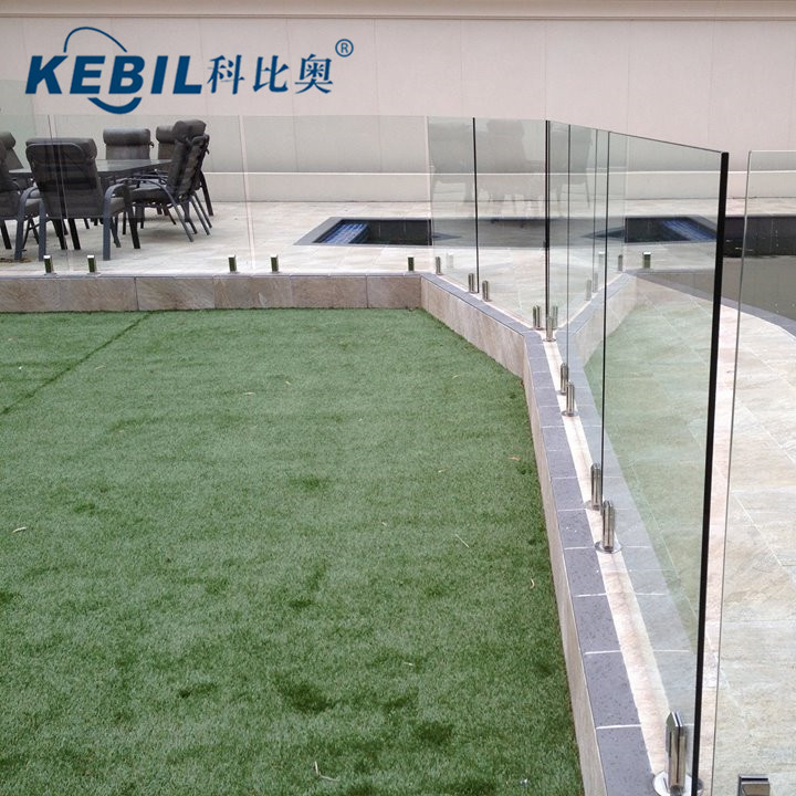 Lasiaita ruostumatonta terästä 316/2205 Spigot Lasikaiteet