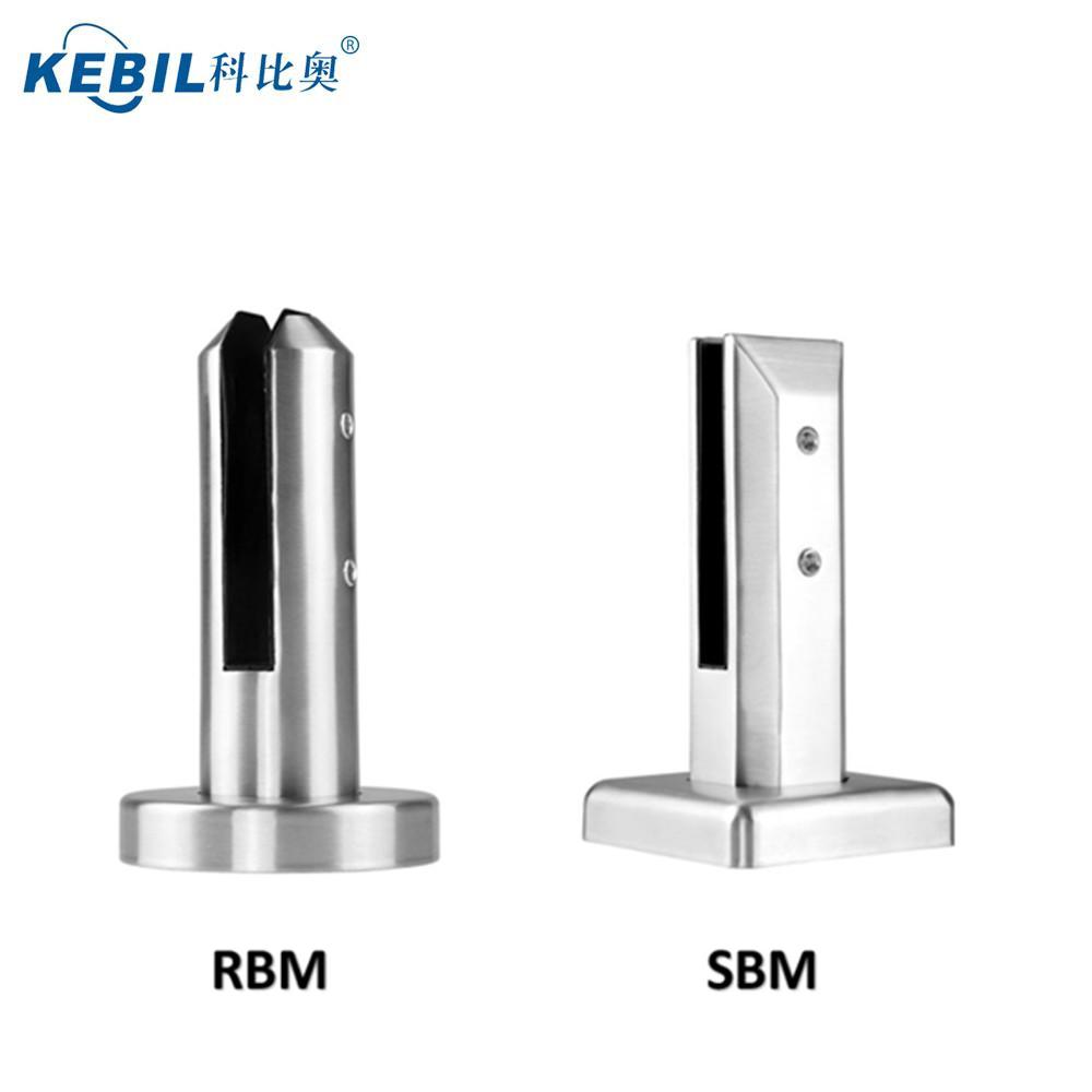Glass Pool Fence Spigot / Stainless Steel Glass Railing Clamp