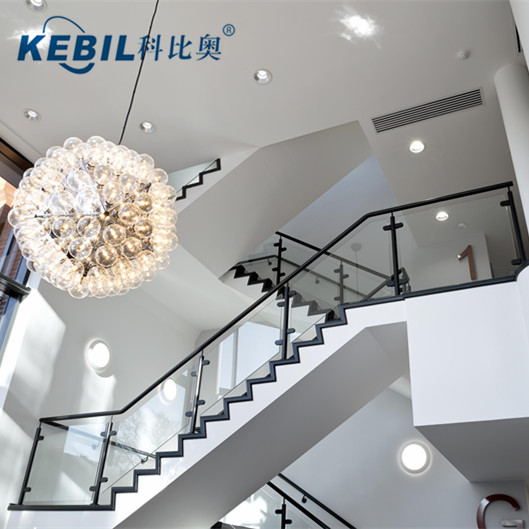 Glass Railing Stainless Steel Black Balustrade Handrail Stanchions