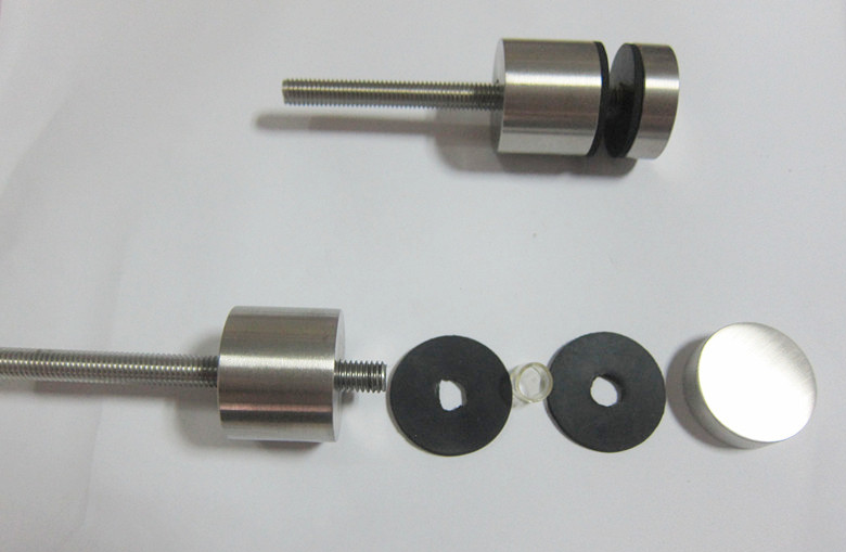 Glass standoff pin for 8 19mm glass