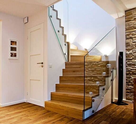 Gute Qualität Balustrade Glasgeländer Indoor Outdoor Edelstahl Handlauf Glas Klemme Standoff Balkon Treppengeländer