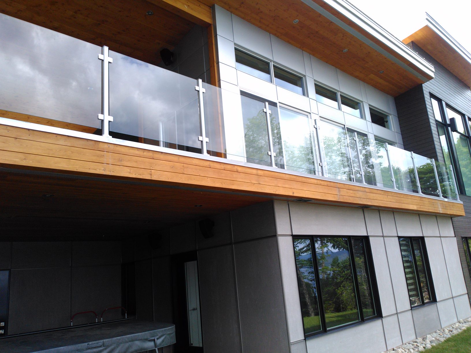 Sistemas de vidrio de cristal de acero inoxidable de acero inoxidable de 10 mm y 12 mm.