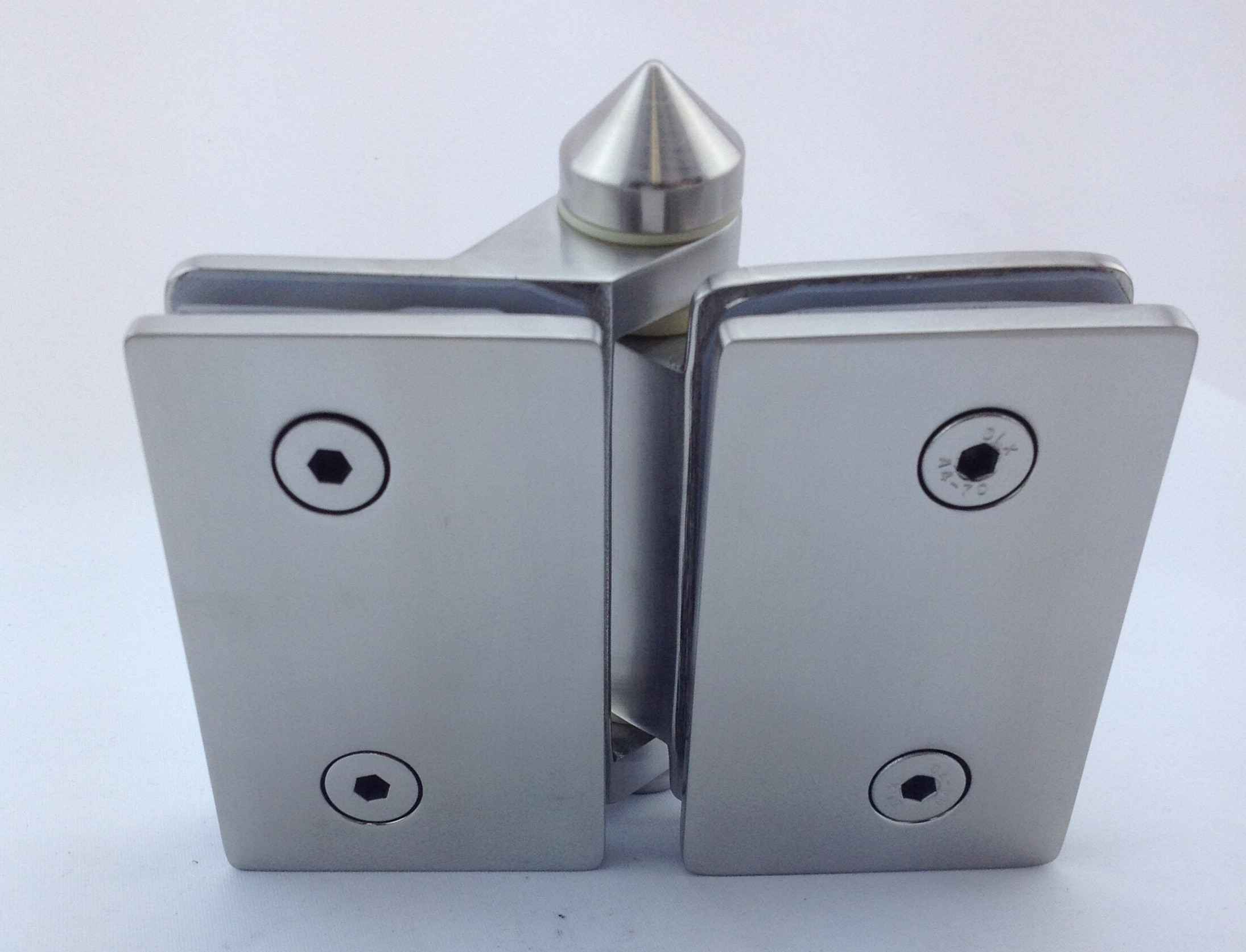 Heavy duty stainless steel glass to glass hinge for swimming pool fence glass door