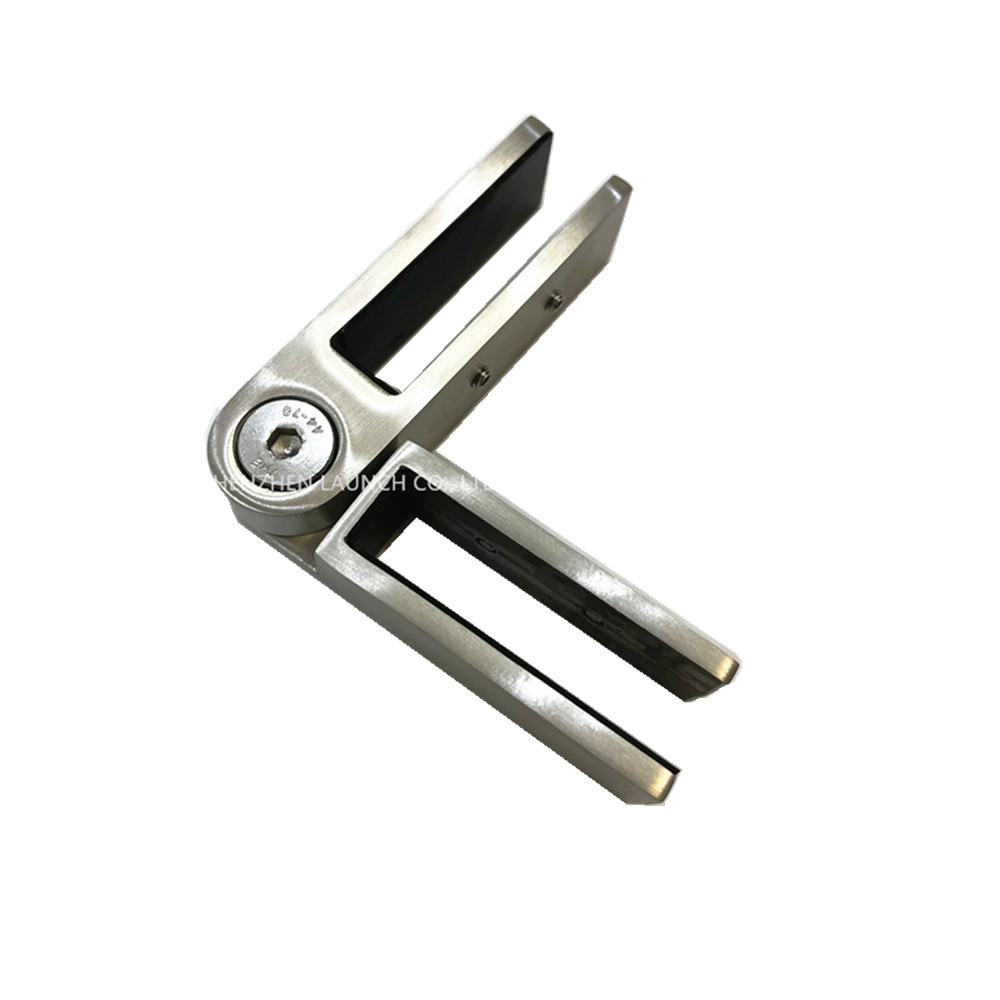 Hochwertiger Edelstahl 316 Glasarmaturen Balkongeländer Einstellbare Glasklemme