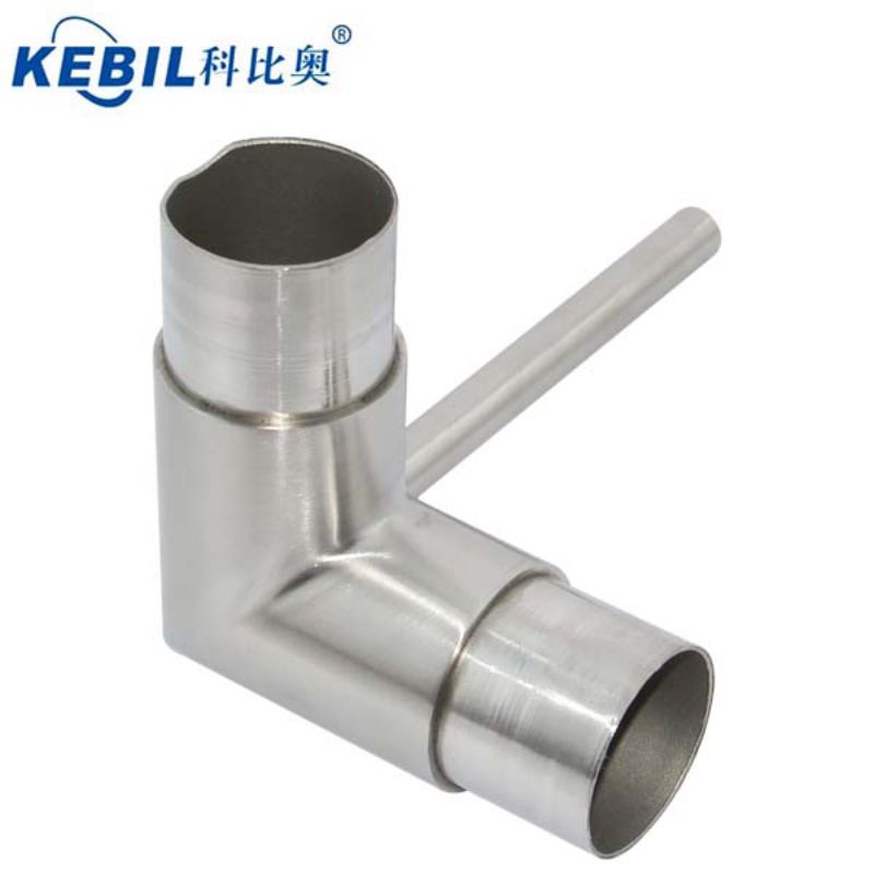 High quality stainless steel round tube connector for handrail and balustrade design