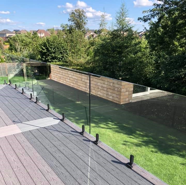 Hot Sale Wholesale Duplex 2205 Spigot SS304 Black Matt Swimming Pool Fence Glass Railing Spigots