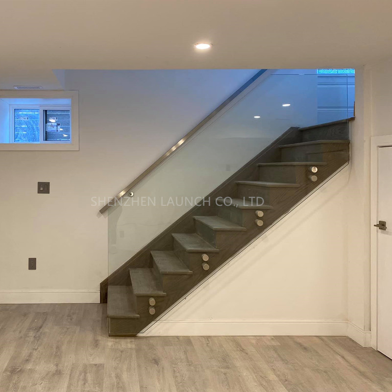 Corrimano a parete in acciaio inossidabile per interni