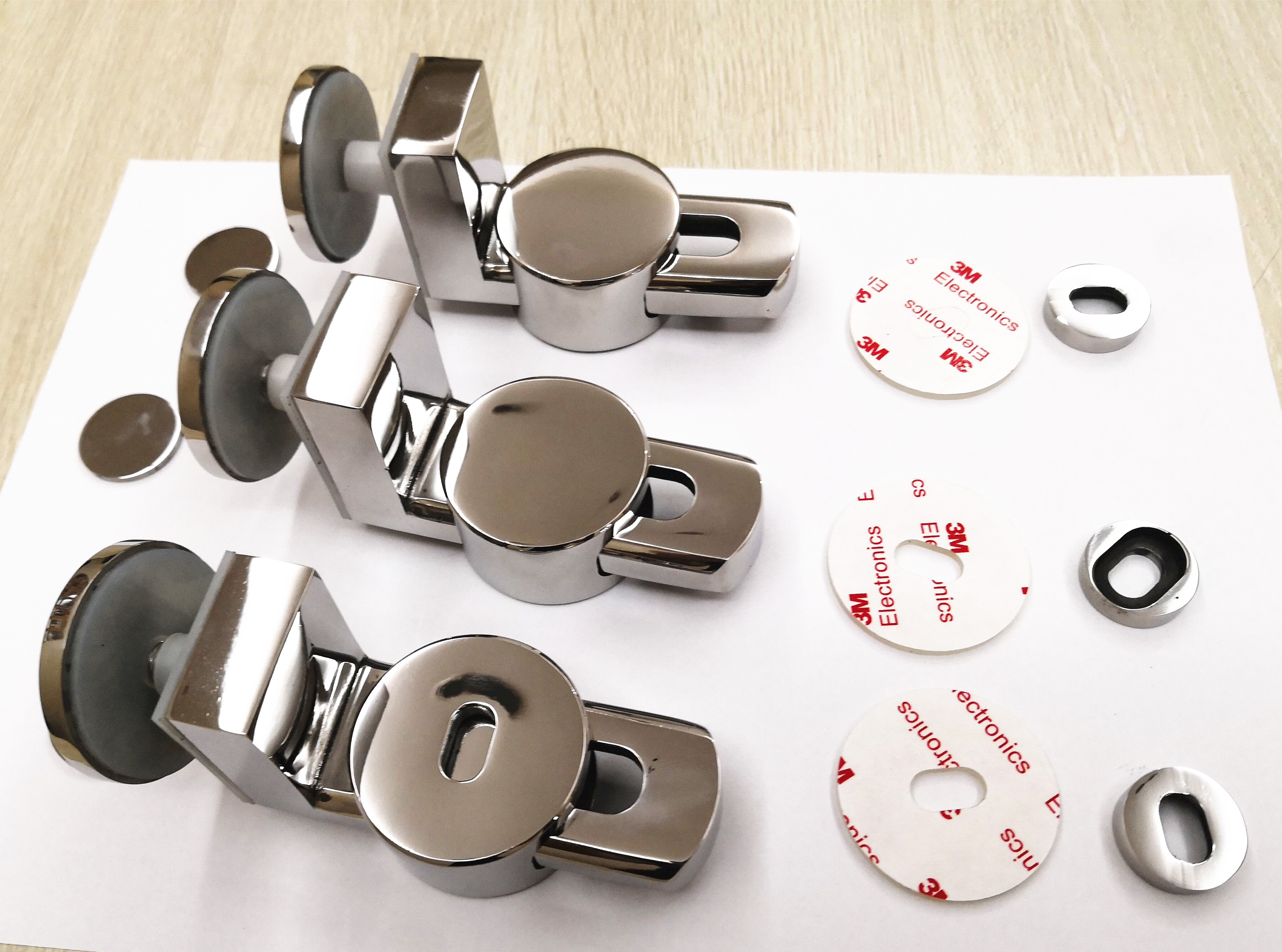 Herraje de vidrio con soporte en L para escalera de vidrio