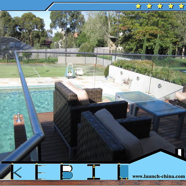 Современный дизайн из нержавеющей стали мини верхняя направляющая и фурнитура для стекла забор