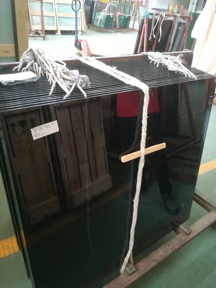 Nieuw design aluminium glazen balustrade voor balkonleuning met donkergrijs getint glas