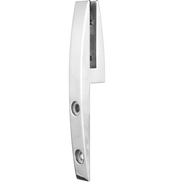 Rubinetto di vetro astuto fissato al muro del balcone della ringhiera dell'acciaio inossidabile di nuovo disegno