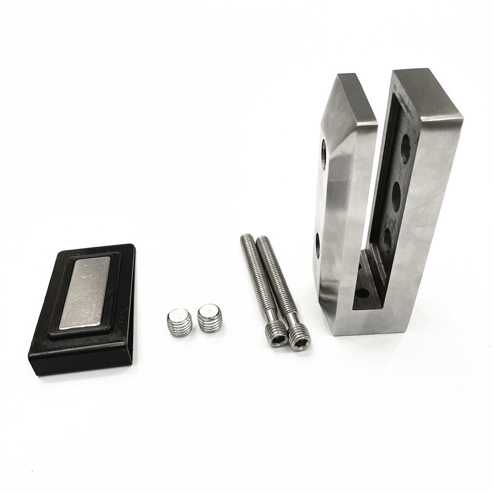 No hay orificios de vidrio de montaje lateral de acero inoxidable espita de vidrio