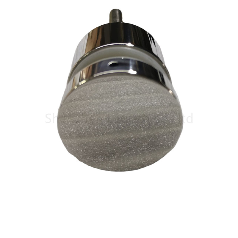 Polierter Edelstahlglasschienen-Standoff-Basis und -Kappe