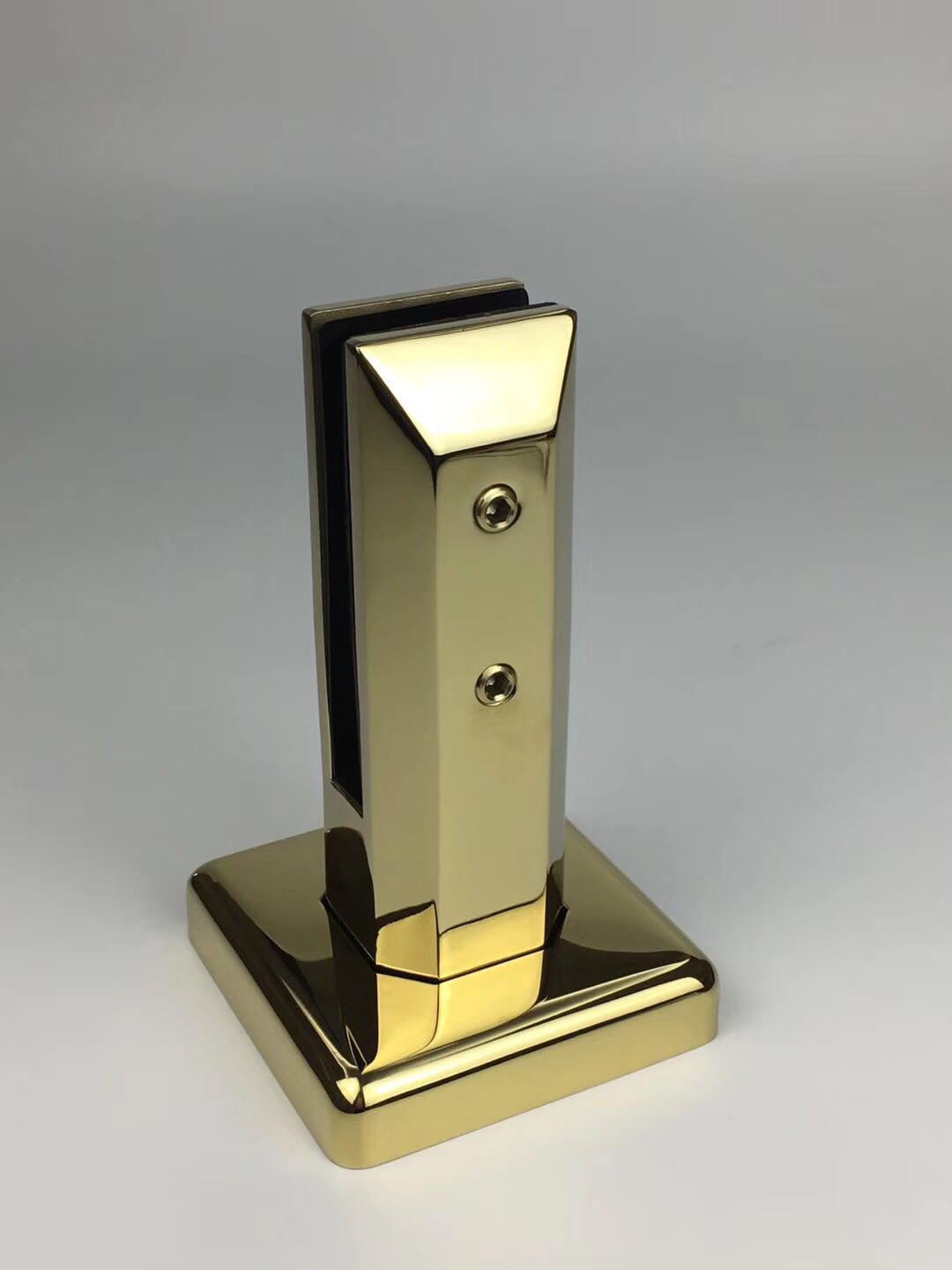 مصقول الذهب إنهاء المشابك الزجاج، الذهب اللون الزجاج السور حنفية