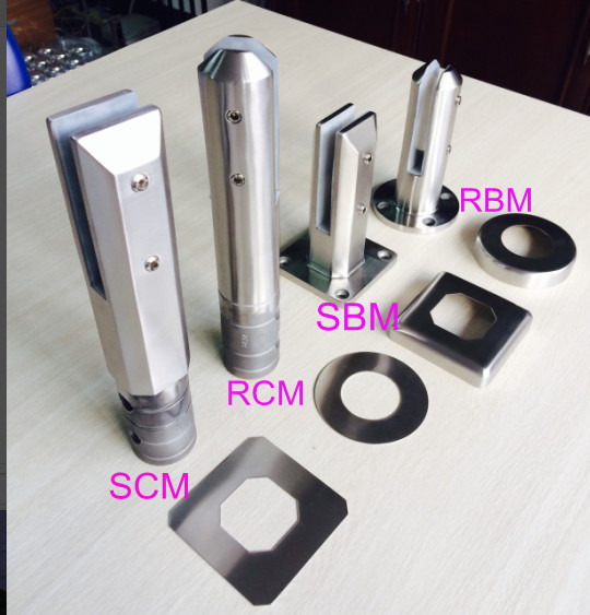 Position spigot for frameless glass balustrade