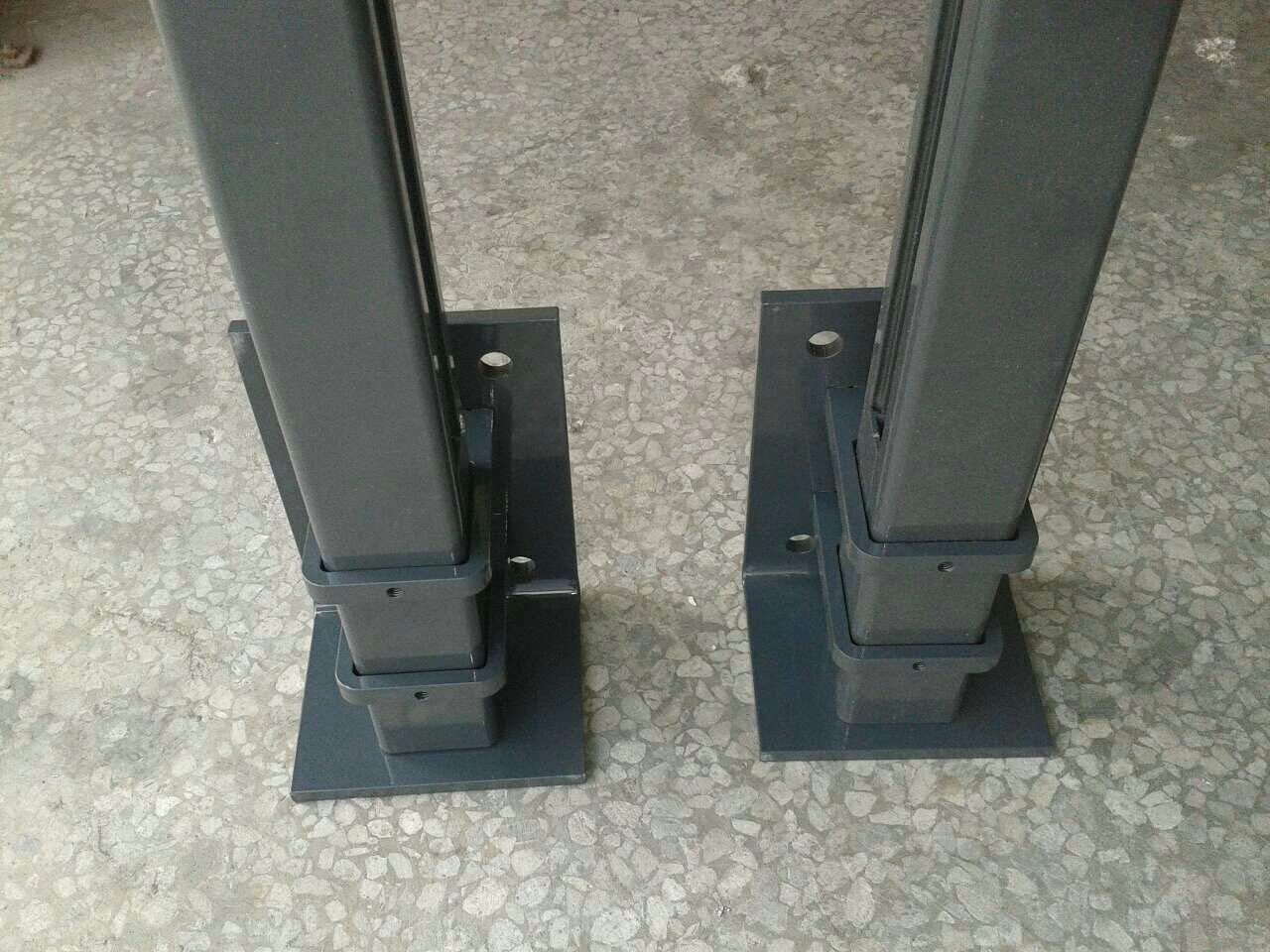 Bord de revêtement de poudre poteau en aluminium de montage pour l'extérieur balustrade