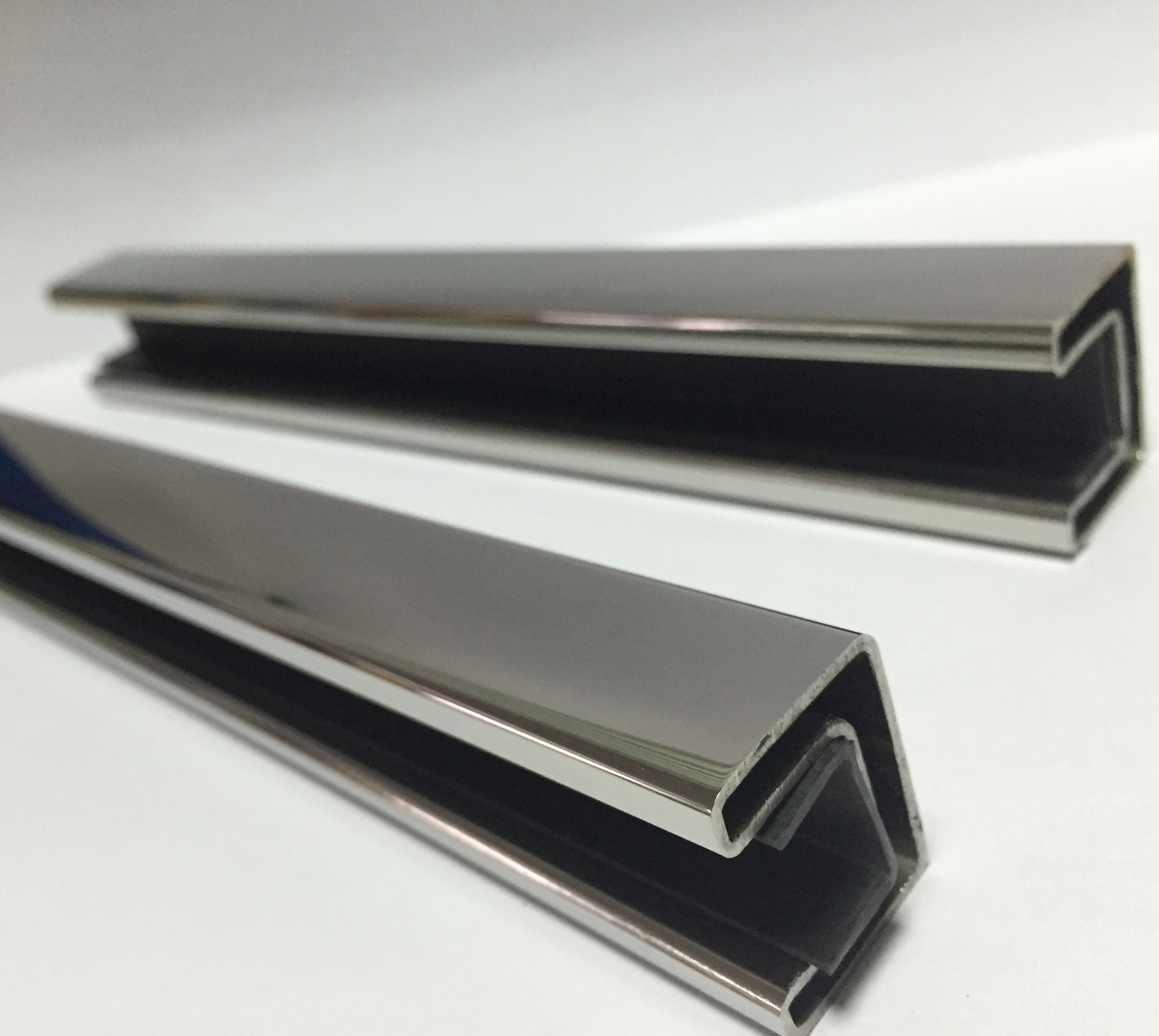 Tubo de cobertura de corrimão removível, trilho superior de aço inoxidável 316L para grade de vidro temperado de 12mm