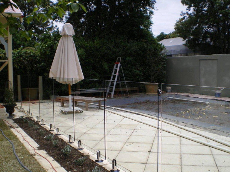 Round base plate spigot RBM-2 for stainless steel glass balustrade