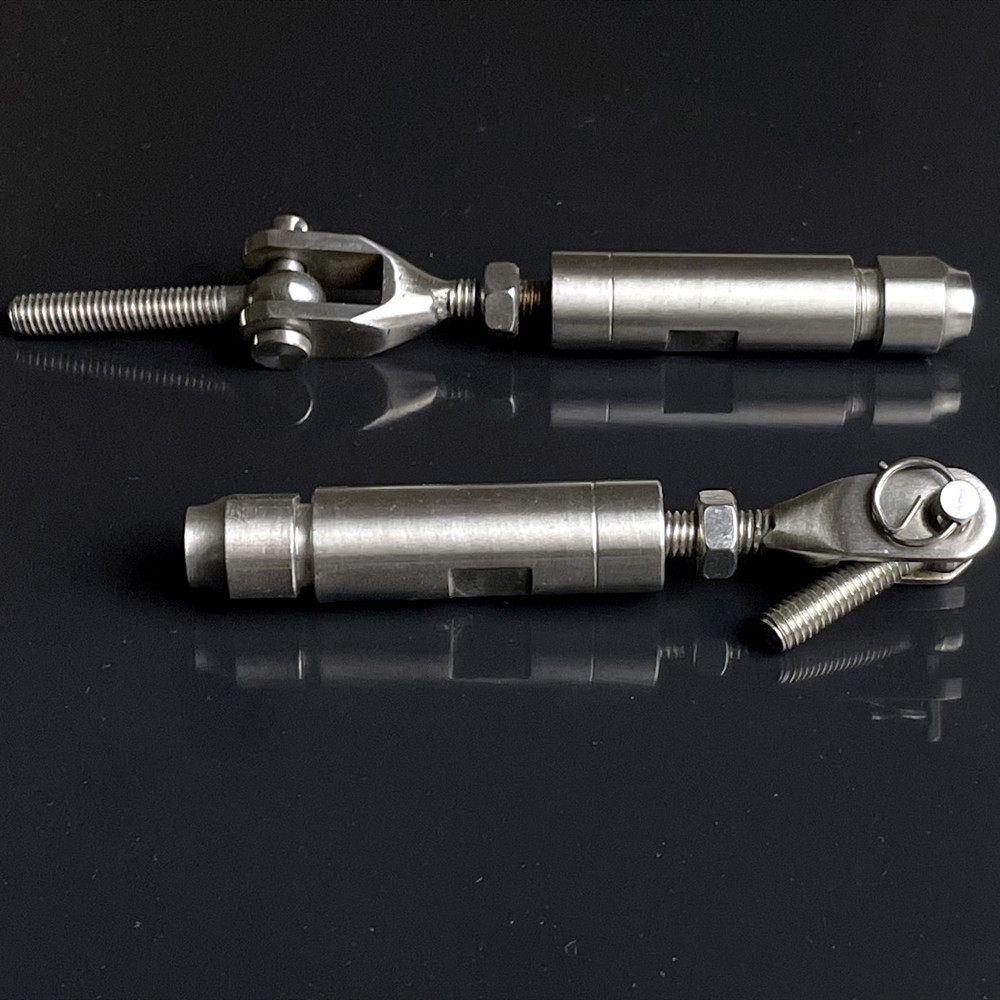 Kit tenditore per cavi in acciaio inox per montanti in metallo