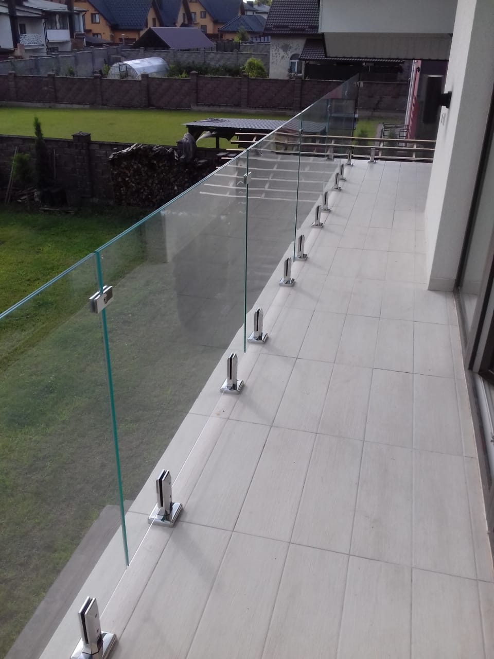 SUS 316 нержавеющая сталь 180 градусов крепежные хомуты, H стеклянный зажим